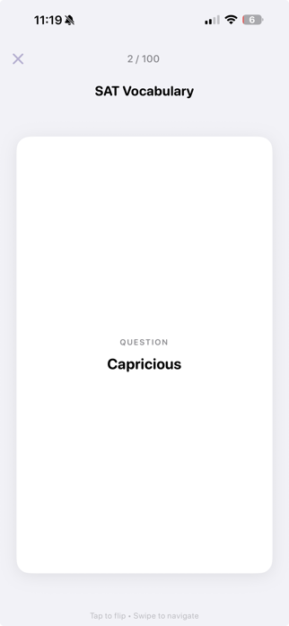 Glimpse - Study & Flashcards Screenshot 4 of 10