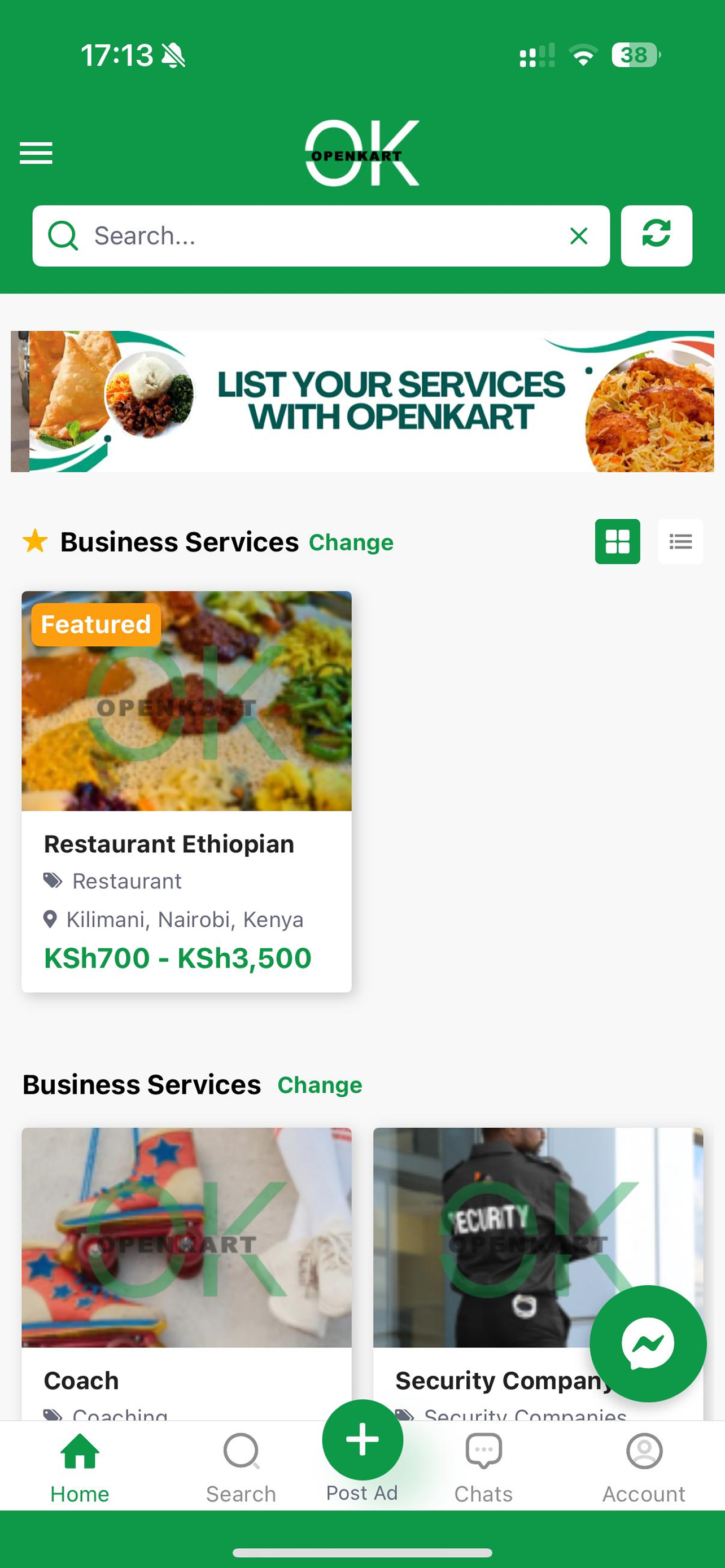 OpenKart Kenya screenshot 3
