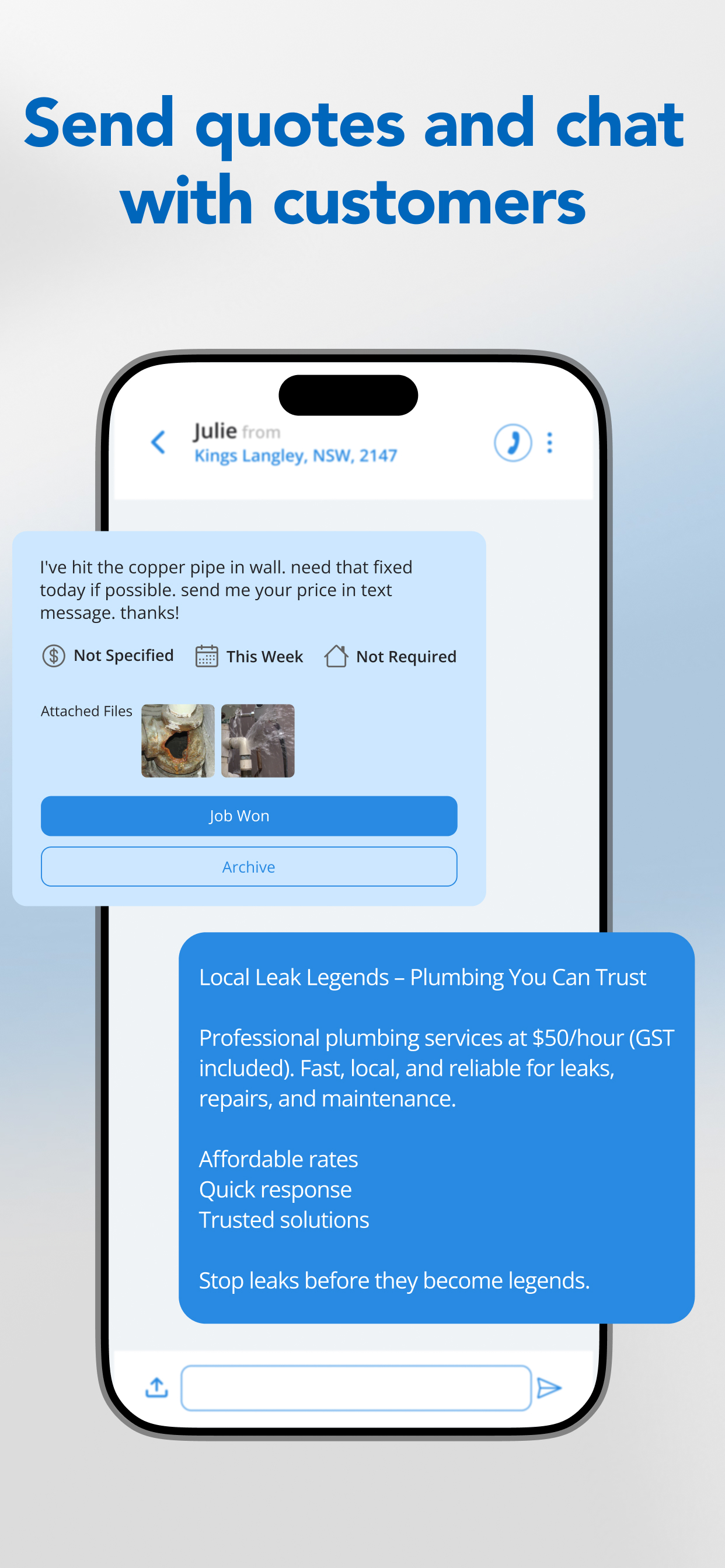 Service Seeking for Business screenshot 3