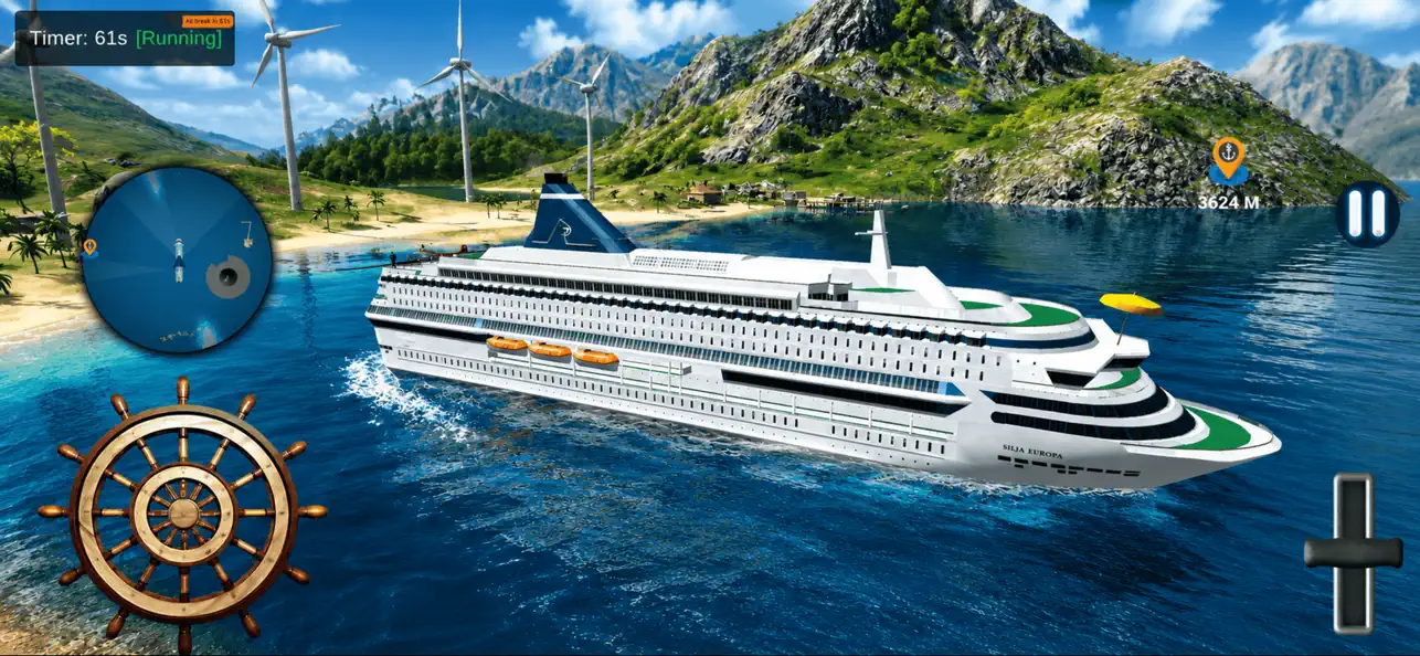 Screenshot #3 pour Simulateur de bateau croisière