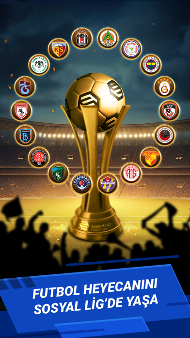 Screenshot #1 pour Sosyal Lig - Futbol Oyunu