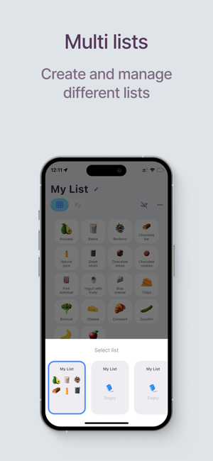 ‎Listic - Shopping list Screenshot