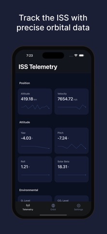 ISS Tracker - Live Position screenshot