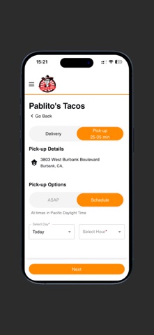 Pablito's Tacos iPhone screenshot