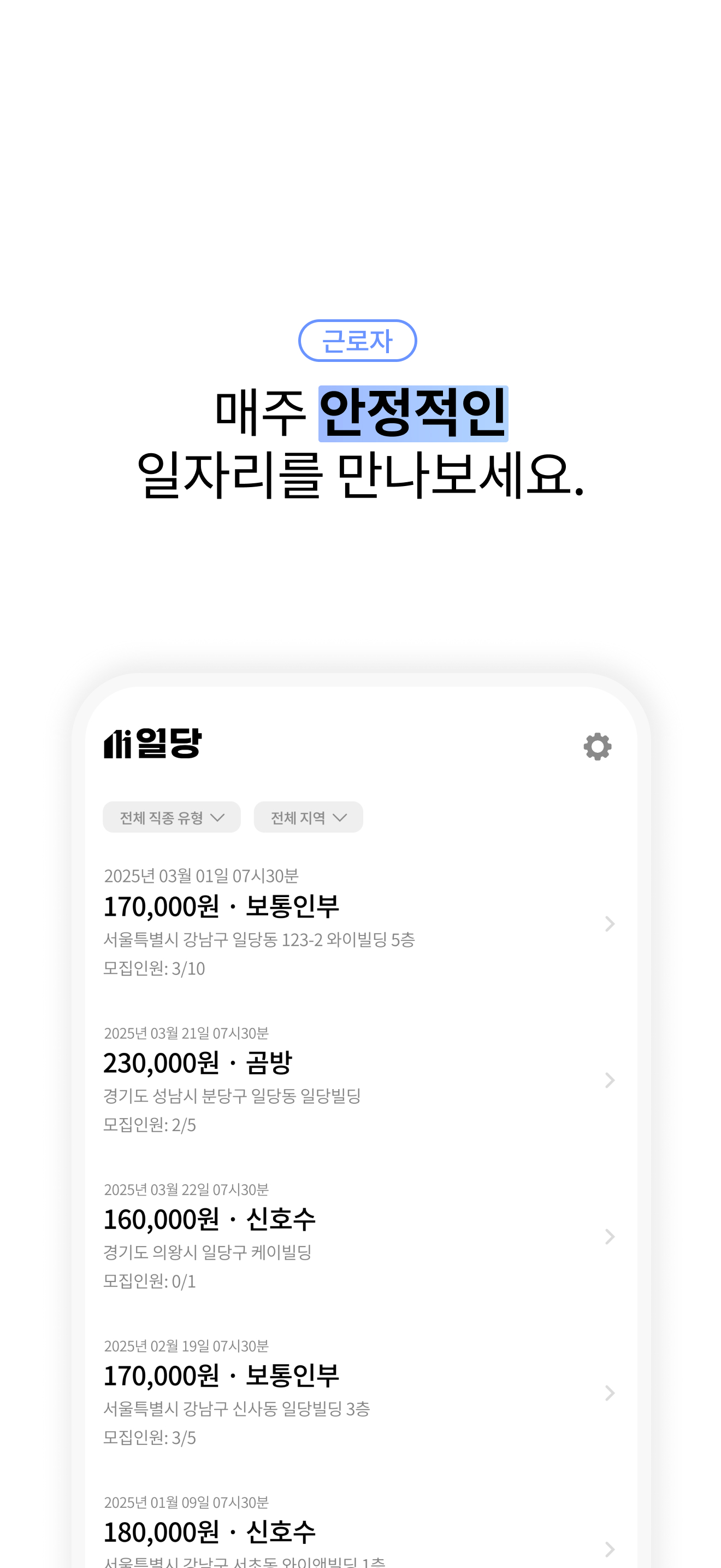 일당