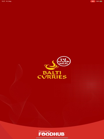 Balti Curries. iPad screenshot