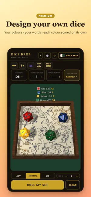 Dice Drop – 3D Dice Roller screenshot 2