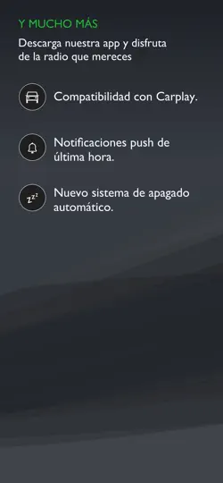 Captura de pantalla de Onda Cero: Radio FM Y Podcast en iPhone 6