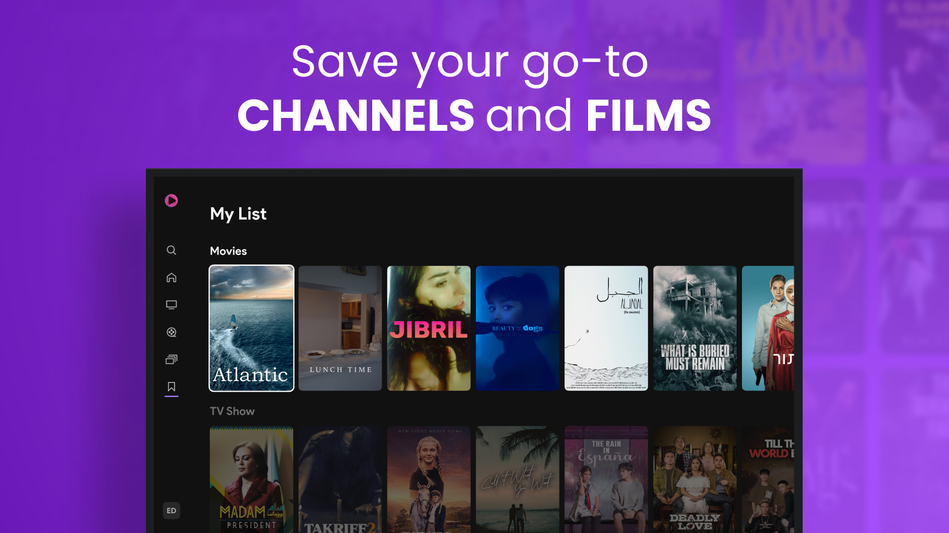 UVOtv: Global Live TV & Film