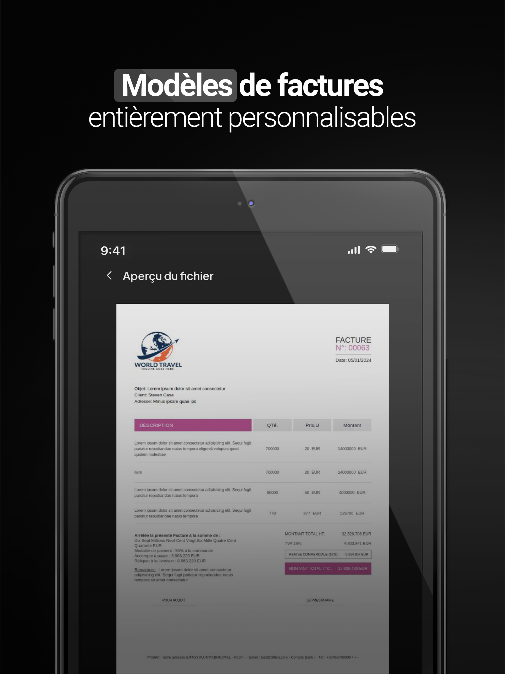 Payme - Facturation et Finance screenshot 14