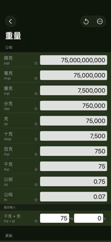 单位换算：Mila's Tools screenshot