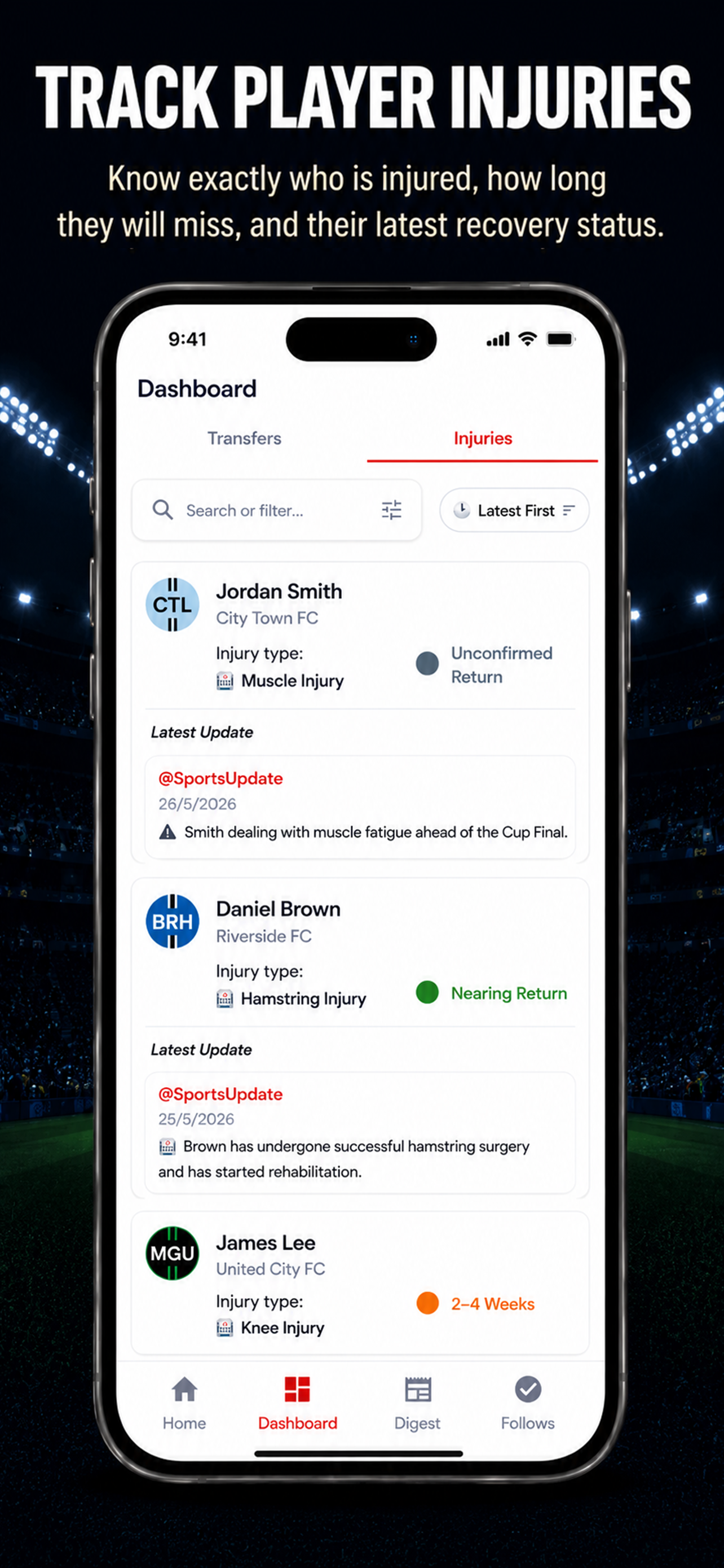 FootPulse - Football News Feed screenshot 6