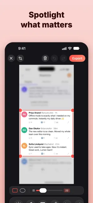 pxCut - Screenshot Editor screenshot 3