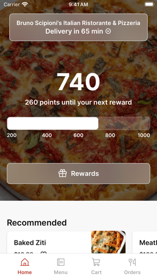 Bruno Scipioni's Italian iPhone screenshot 1 - Food & Drink app