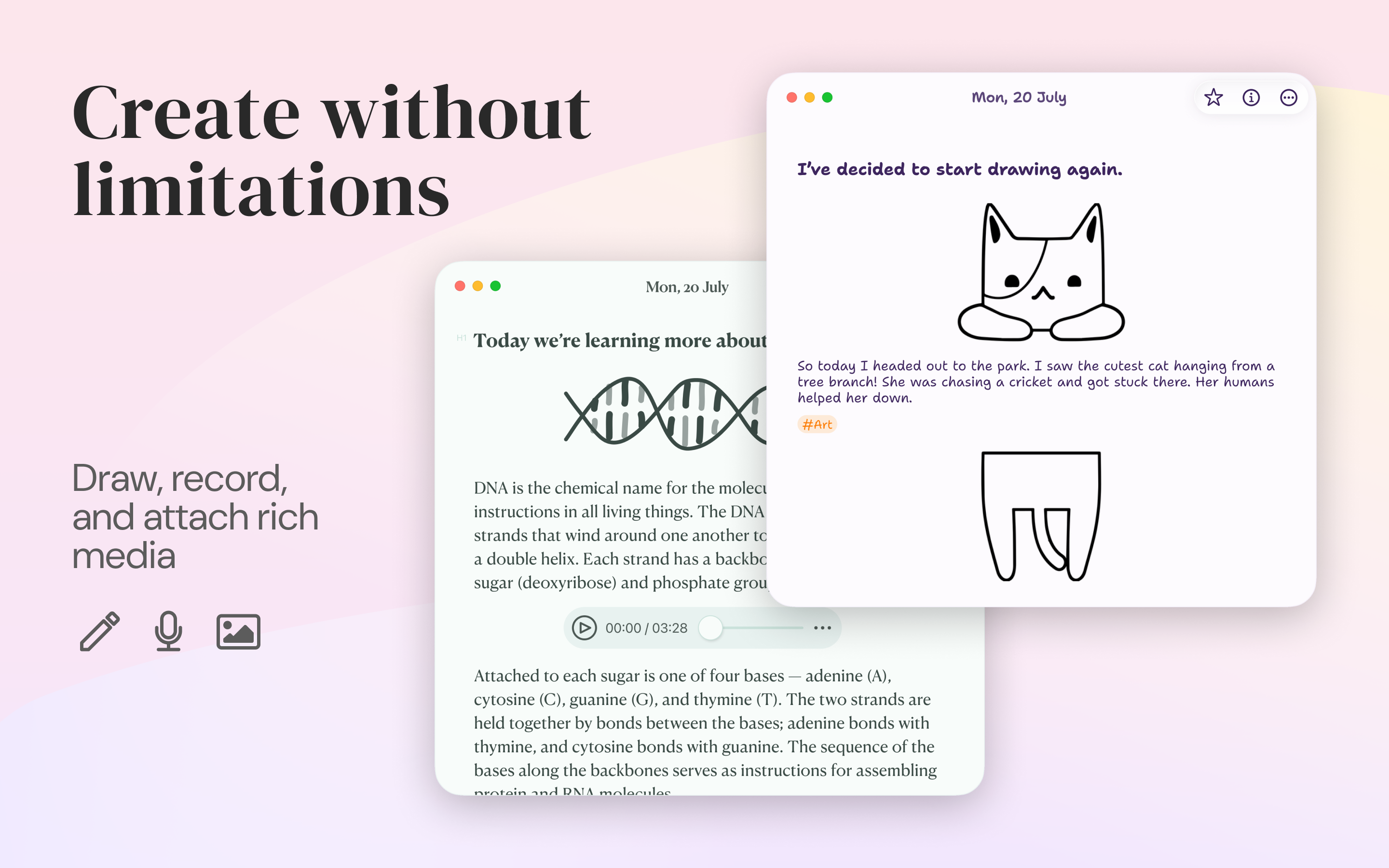Diarly: Diary, Private Journal