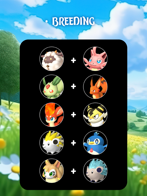 Pals Guide For Palworld Game iPad screenshot 1 - Entertainment app