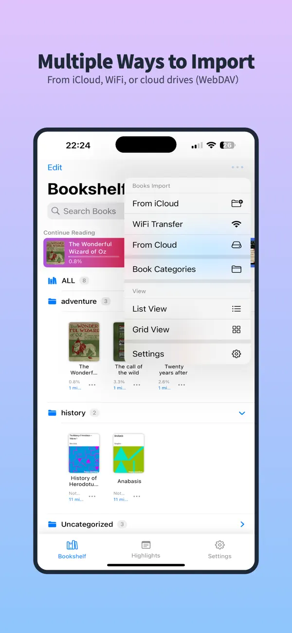 #2. ReadingUp (iOS) By: 乐祥 胡