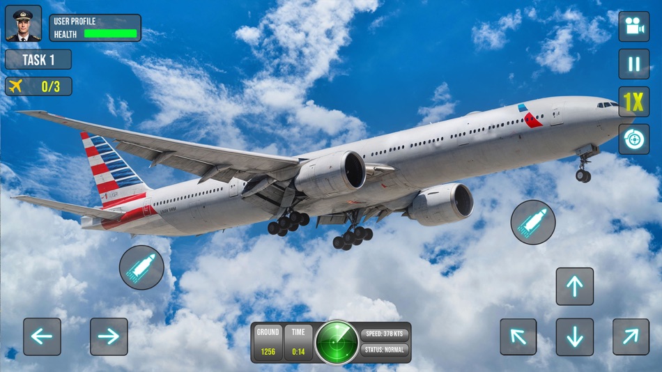 #5. Airplane Games Plane Simulator (macOS) Bởi: MUHAMMAD FAIZAN
