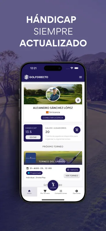 Golf Directo: Live Scoring screenshot 5 of 8