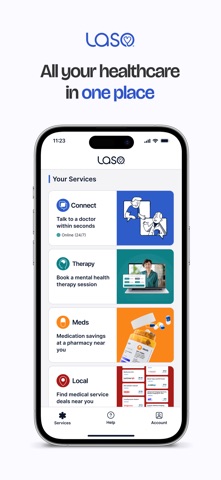 LASO Health app screenshot