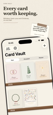 Card Vault: Keepsake Cards screenshot 1