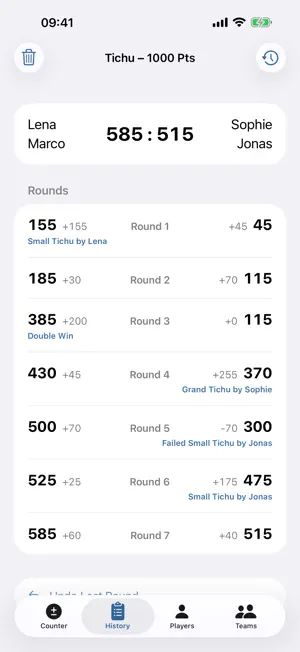 Tichu-Counter screenshot 2