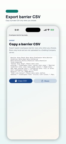Crawlspace Vapor Pad Screenshot 4 of 5