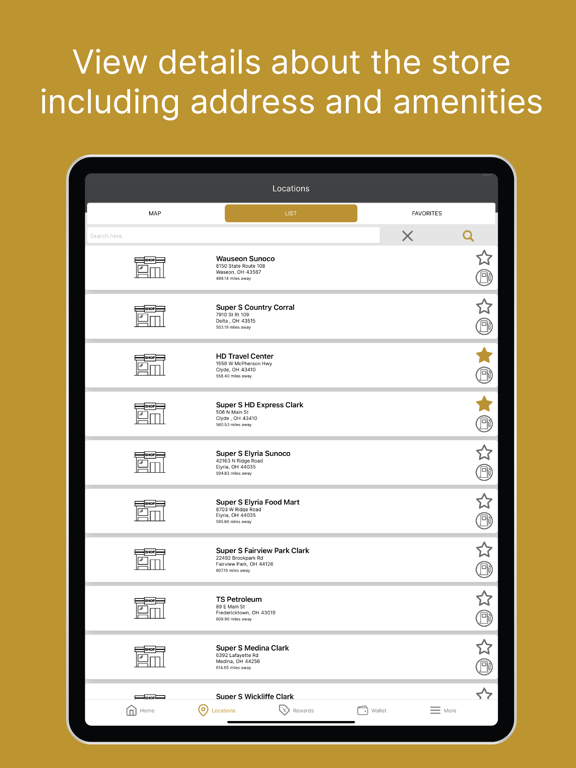Bull Rewards iPad screenshot 2 - Business app