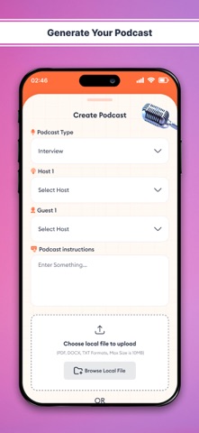 Podcast App - PodifyGPT Screenshot 4 of 5