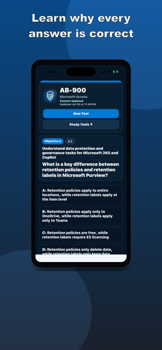 AB-900 Practice Test Screenshot 8 of 8