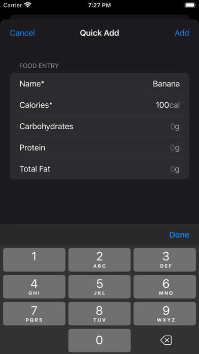 CountIt - Calorie Tracker Screenshot