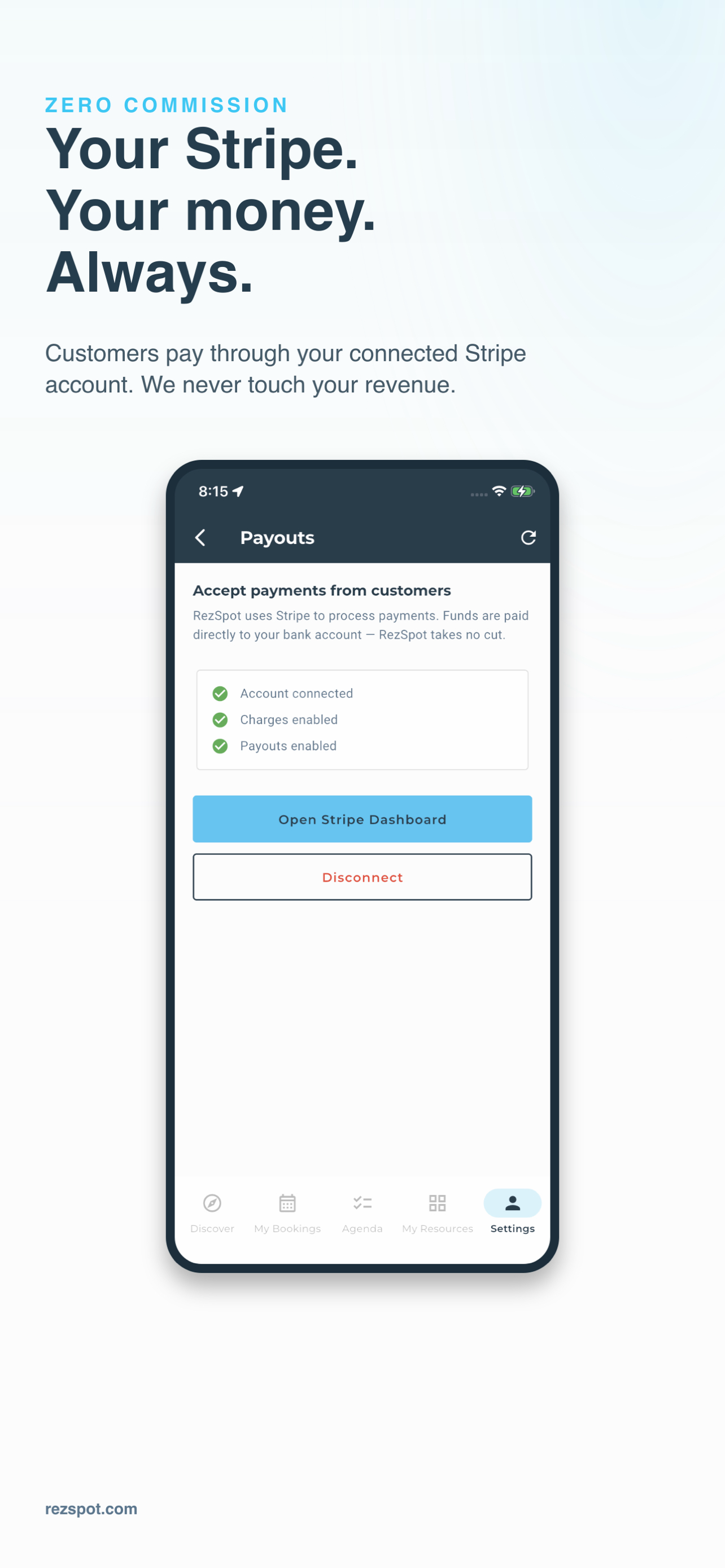 RezSpot: Booking & Memberships screenshot 3