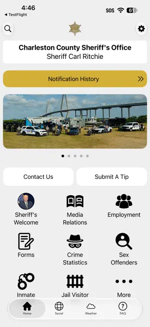 Charleston Co Sheriffs Office screenshot 1