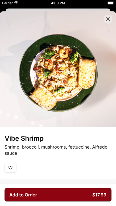 Pizza Vibes iPhone screenshot 3 - Food & Drink app