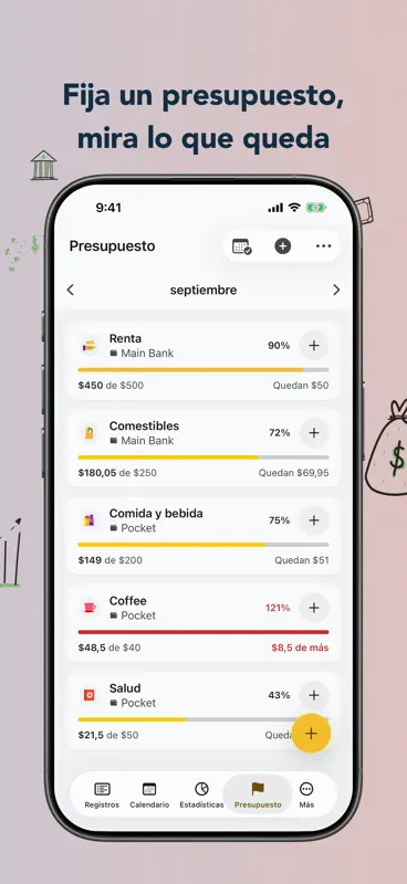 Money Tracker: Control Gastos screenshot 5 of 8