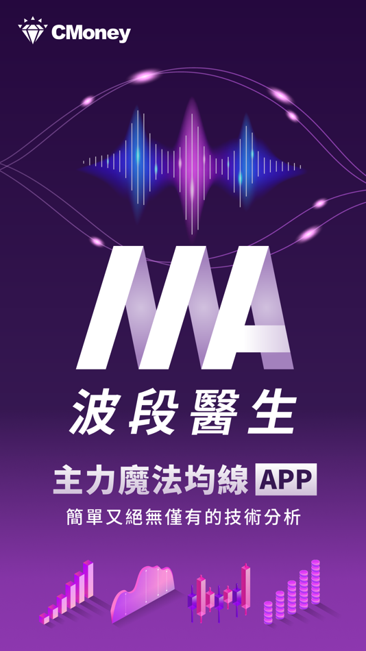 #1. 波段醫生-主力魔法均線 (iOS) 由: CMoney