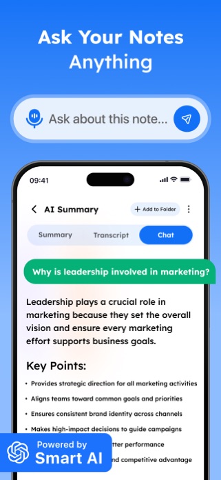 Ai notetaker - Call Note Taker Screenshot 6 of 8