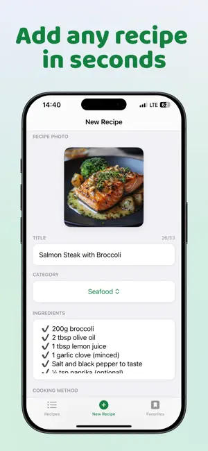 Recipe Keeper: Cooking Diary screenshot 3
