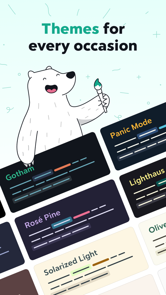 #4. Bear - Markdown Notes (iOS) Podle: Shiny Frog Ltd.