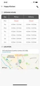 Happy Kitchen Carlisle screenshot #5 for iPhone