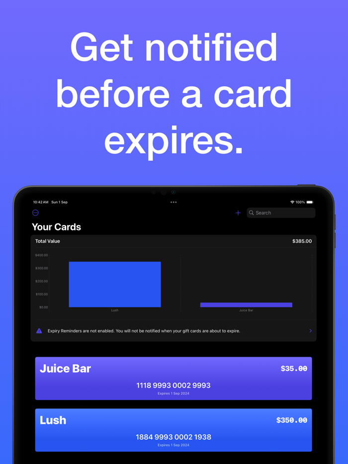 Card Scanner Giftly