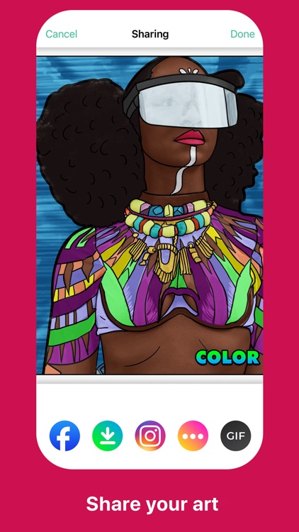 Black Coloring Book・Color Noir screenshot-4