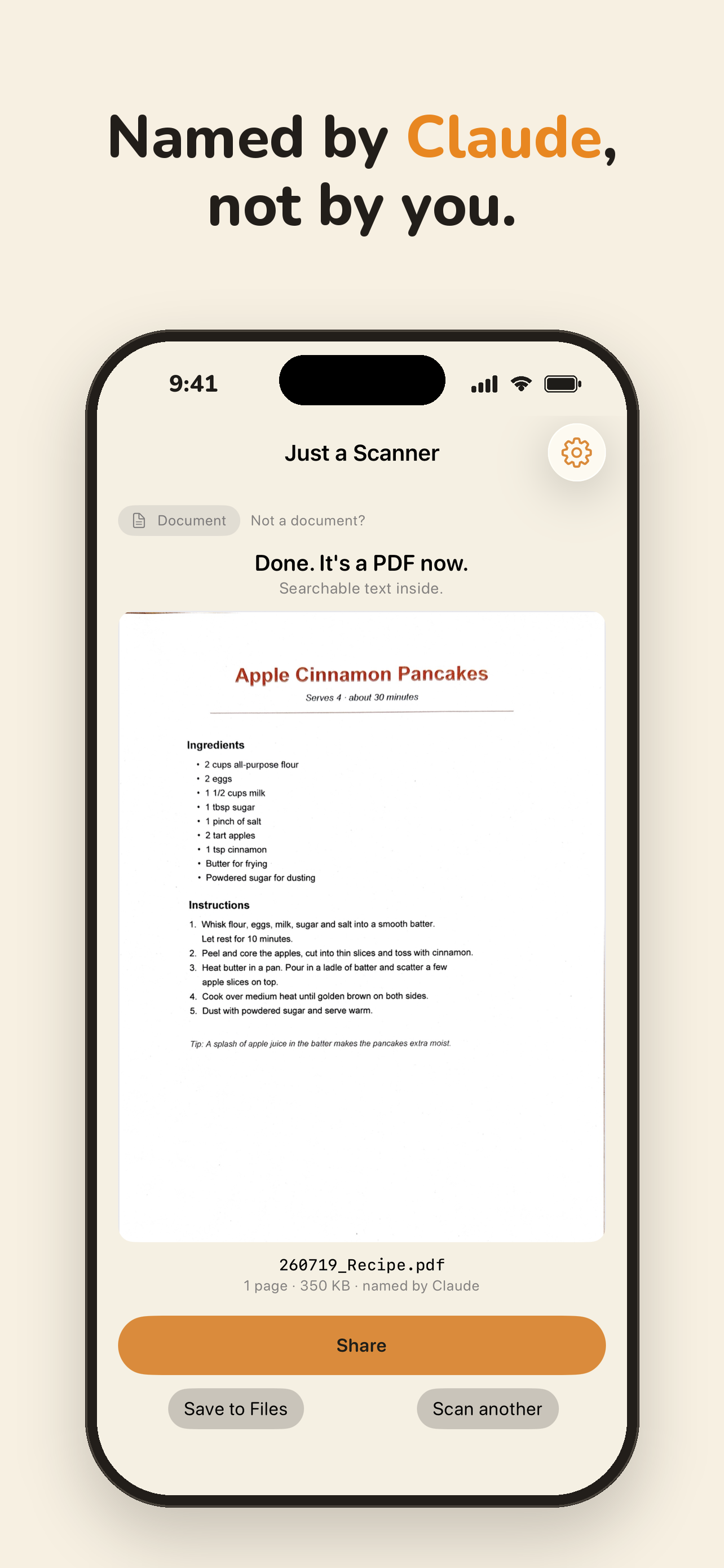 Just a Scanner screenshot 2