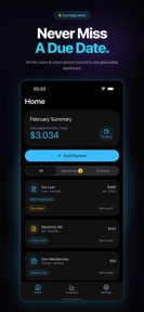 Last Payment: Bill Tracker screenshot