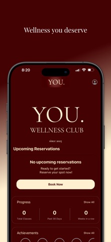 You. Wellness Club screenshot