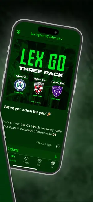 Lexington Sporting Club screenshot 2