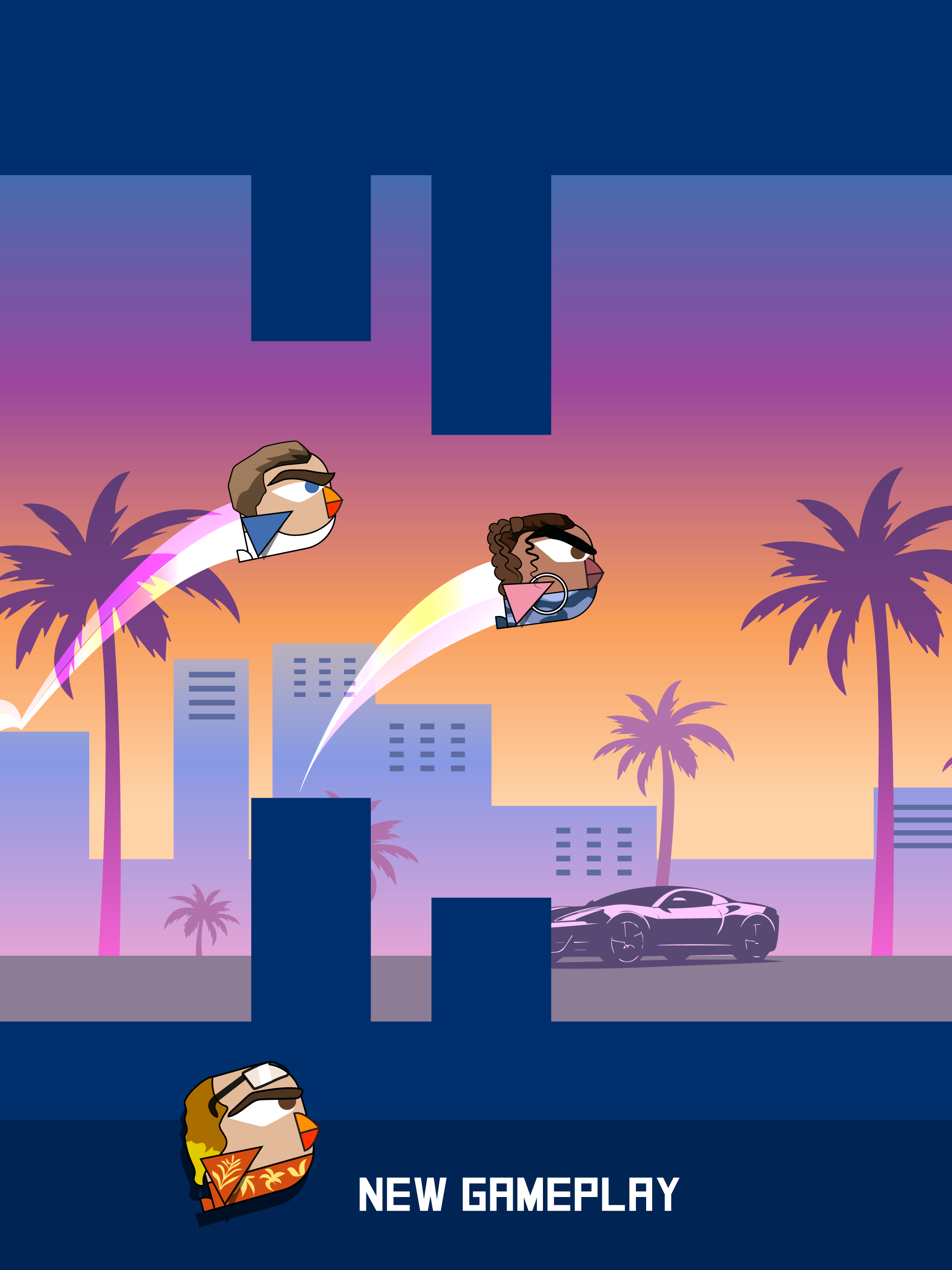 Square Bird Watch - Block Jump screenshot 14