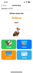 Animal Habitats Explorer screenshot