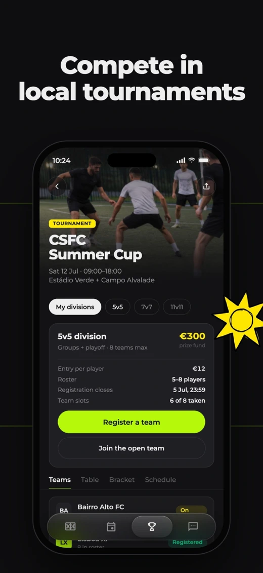 CSFC: Pickup Football screenshot 4
