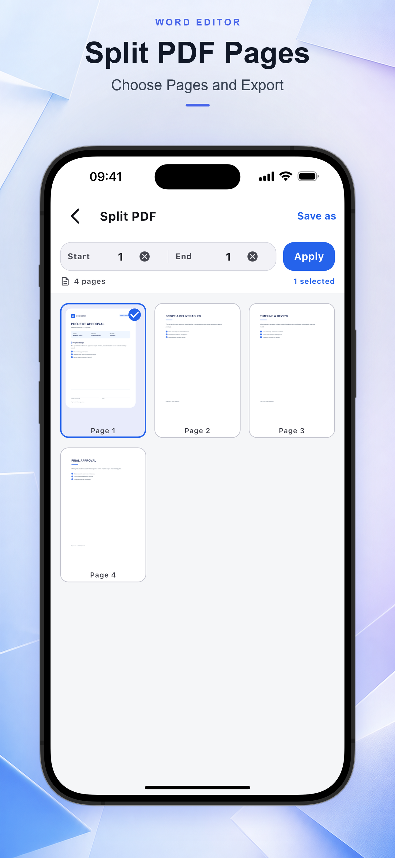 Word Editor: DOCX, Office, PDF screenshot 6